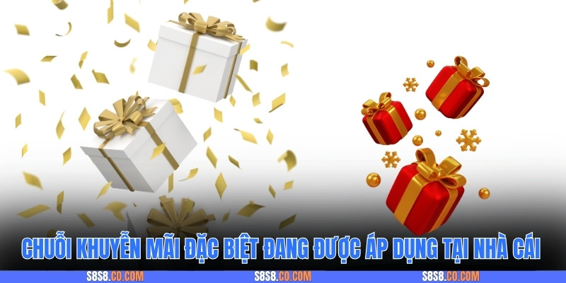 Chuỗi khuyến mãi đặc biệt đang được áp dụng tại nhà cái